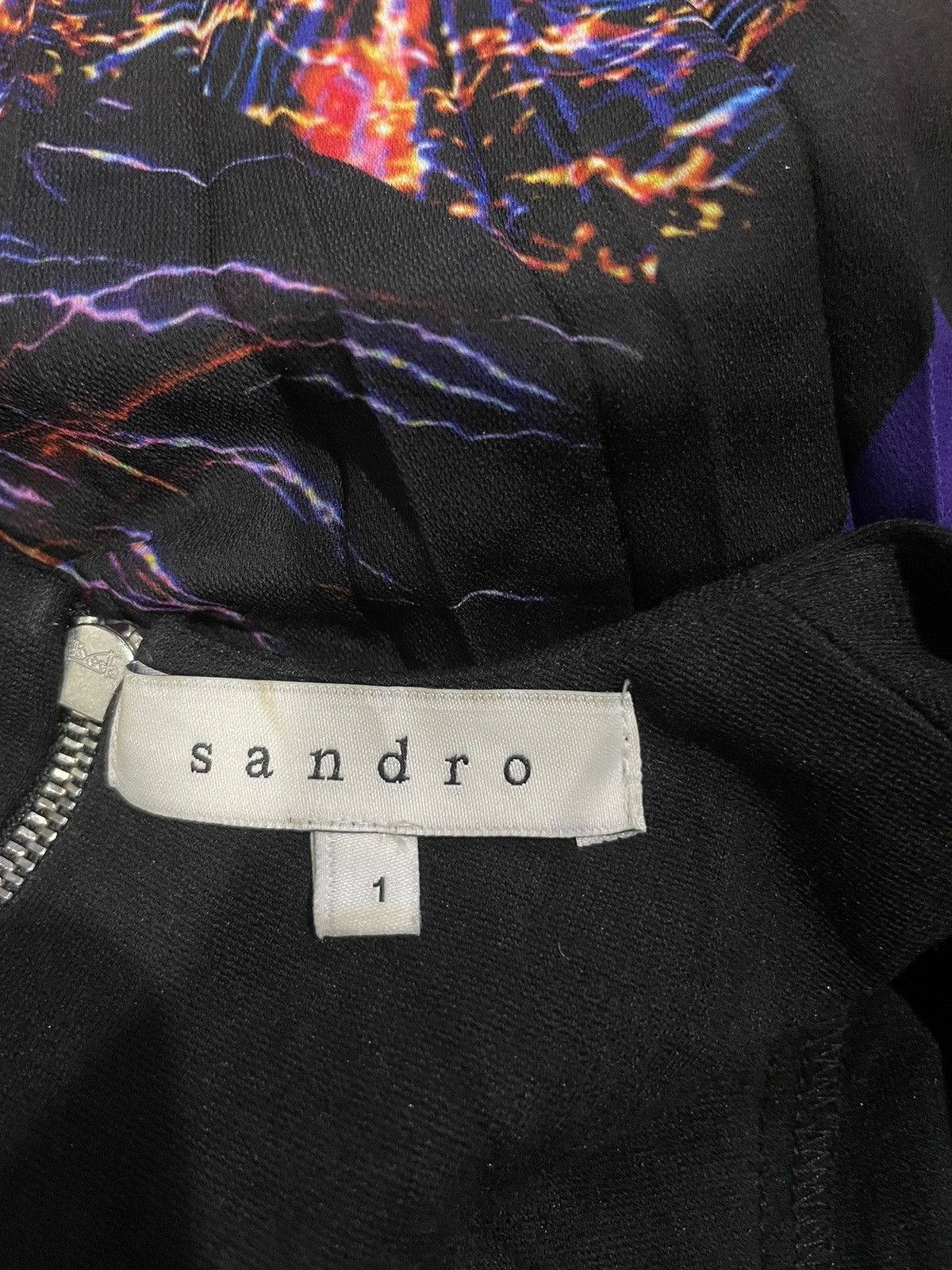 Sandro Sandro Paris evening dress sleevless Size S / US 4 / IT 40 - 4 Thumbnail
