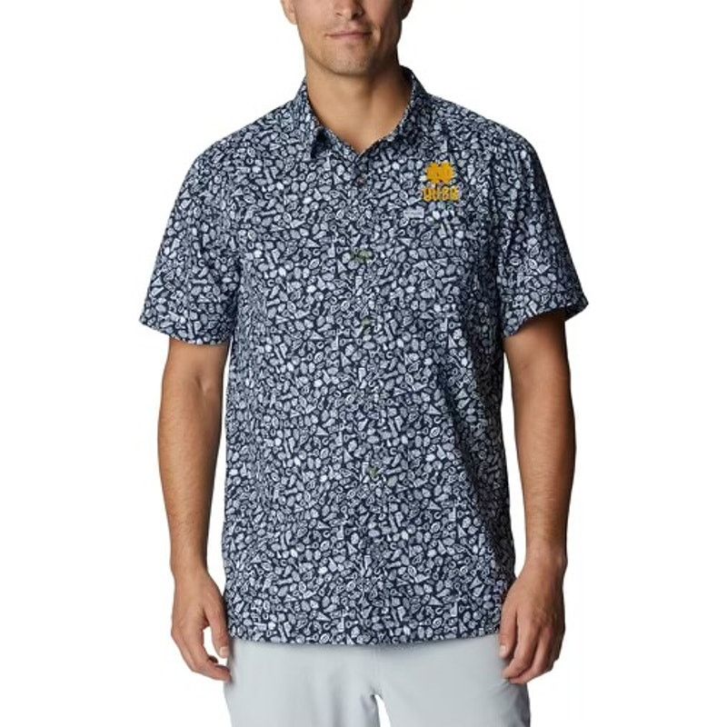 Columbia Columbia Notre Dame Fighting Irish Super Slack Tide Shirt Size US XL / EU 56 / 4 - 1 Thumbnail