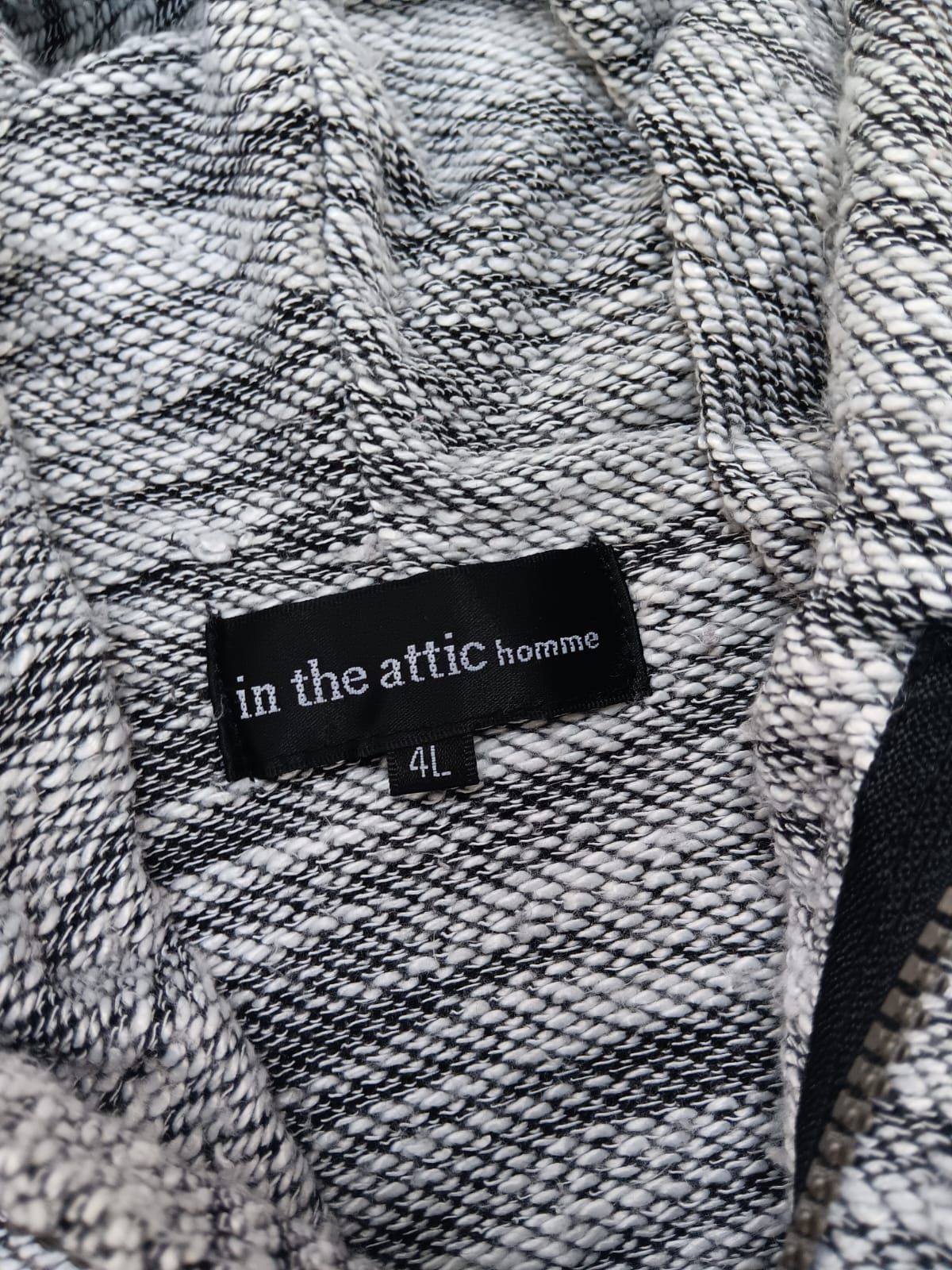 In The Attic × Japanese Brand × Mari's Rock In the Attic japanese smoke grey zipper hoodie Size US L / EU 52-54 / 3 - 6 Thumbnail