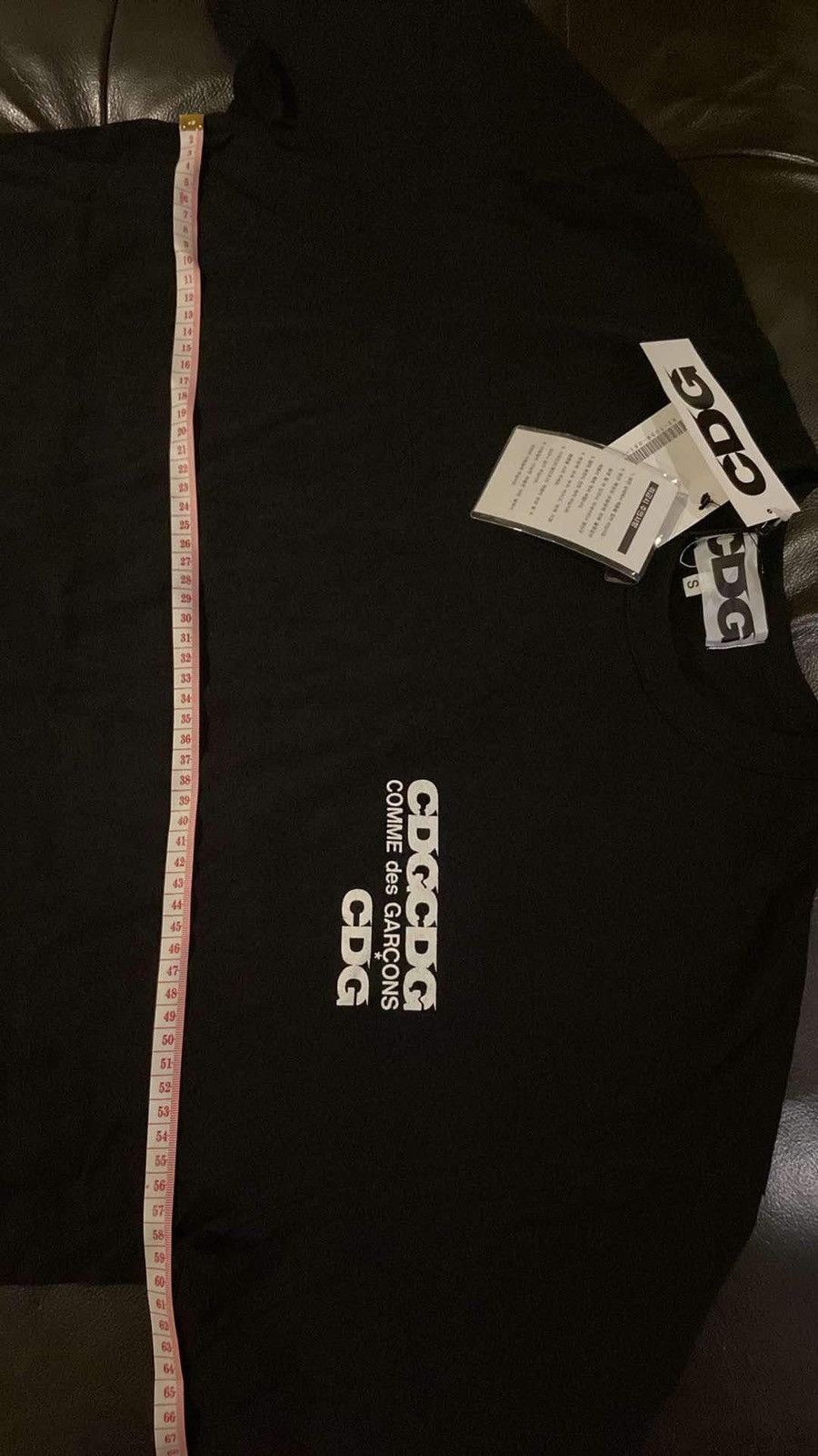 CDG by Comme des Garcons CDGCDGCDG Comme Des Garçons tee Size US S / EU 44-46 / 1 - 6 Thumbnail
