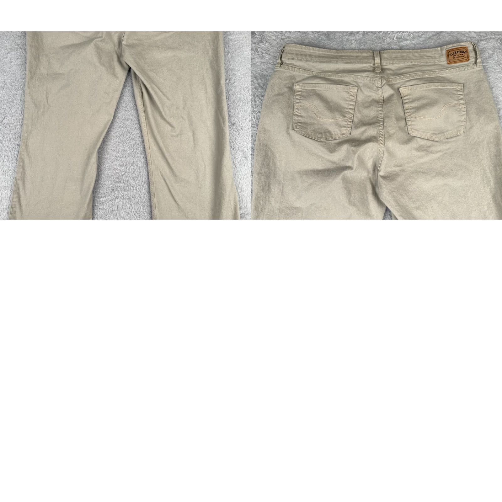 Levi's VINTAGE Levi's Jeans Women 18 Beige Denim Low Rise Bootcut Cotton Medium Wash 38x29 Remains? Size 40" / US 18 - 10 Thumbnail