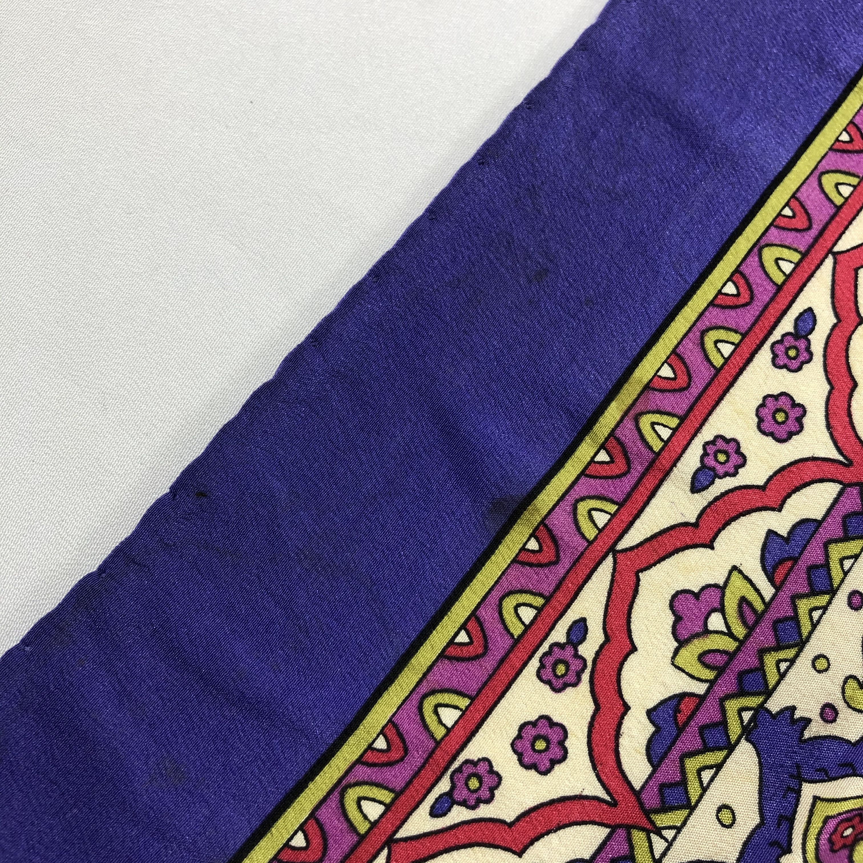 Pierre Cardin Vintage Pierre Cardin Silk Scarf Size ONE SIZE - 11 Thumbnail