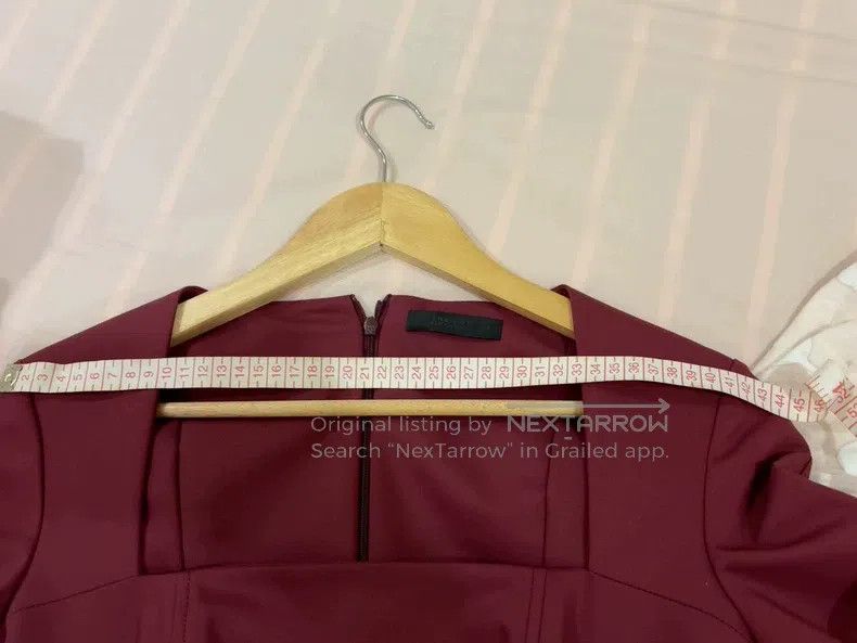 The Row The Row Burgundy dress Size M / US 6-8 / IT 42-44 - 6 Thumbnail