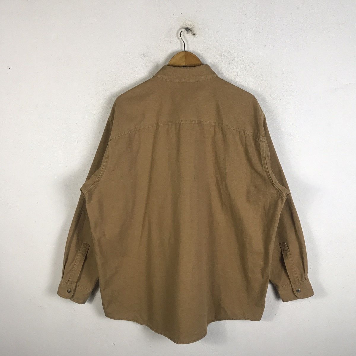 L.L. Bean × Vintage 🔥Rare🔥Vintage L.L. Bean Duck Canvas Chore Shirt Size US XL / EU 56 / 4 - 2 Thumbnail