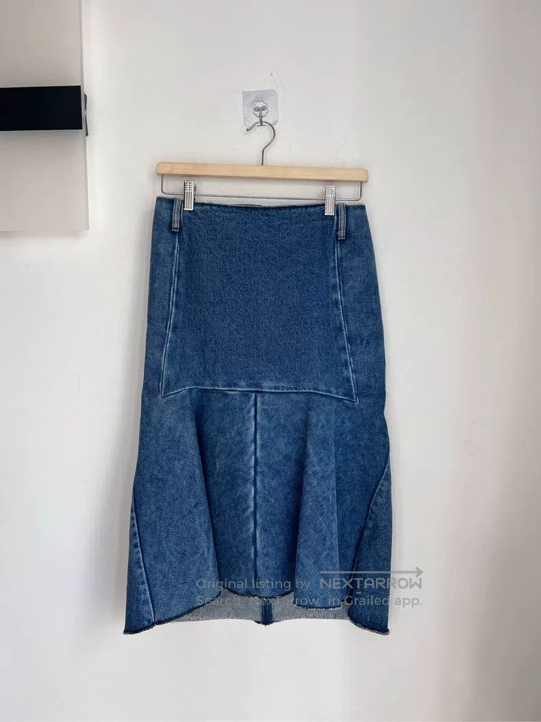 Balenciaga Balenciaga Denim Maxi Skirt, Size 40 Size 39" - 1 Thumbnail