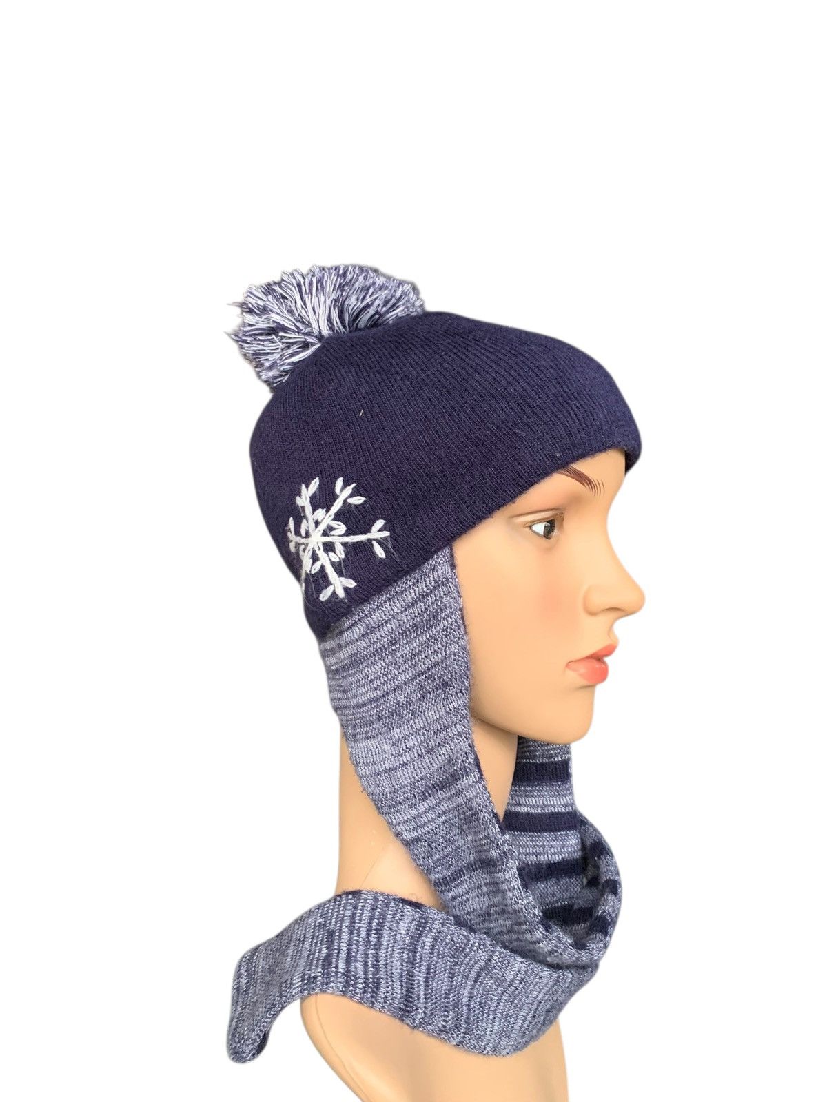 Japanese Brand × Kapital × Vintage Rare Crohet Winter Knitted Hat Beanie Vintage Size ONE SIZE - 2 Thumbnail