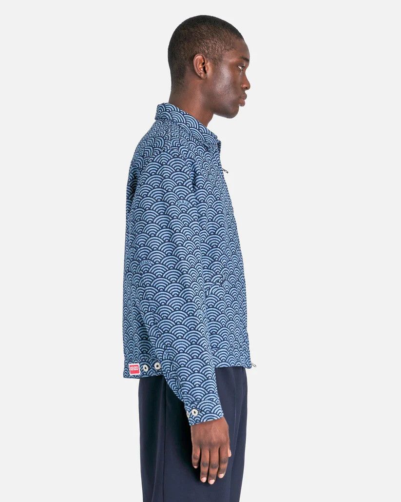 Kenzo o1s1v1r1oon0925 Rinse Denim Jacket in Blue Size US M / EU 48-50 / 2 - 3 Thumbnail