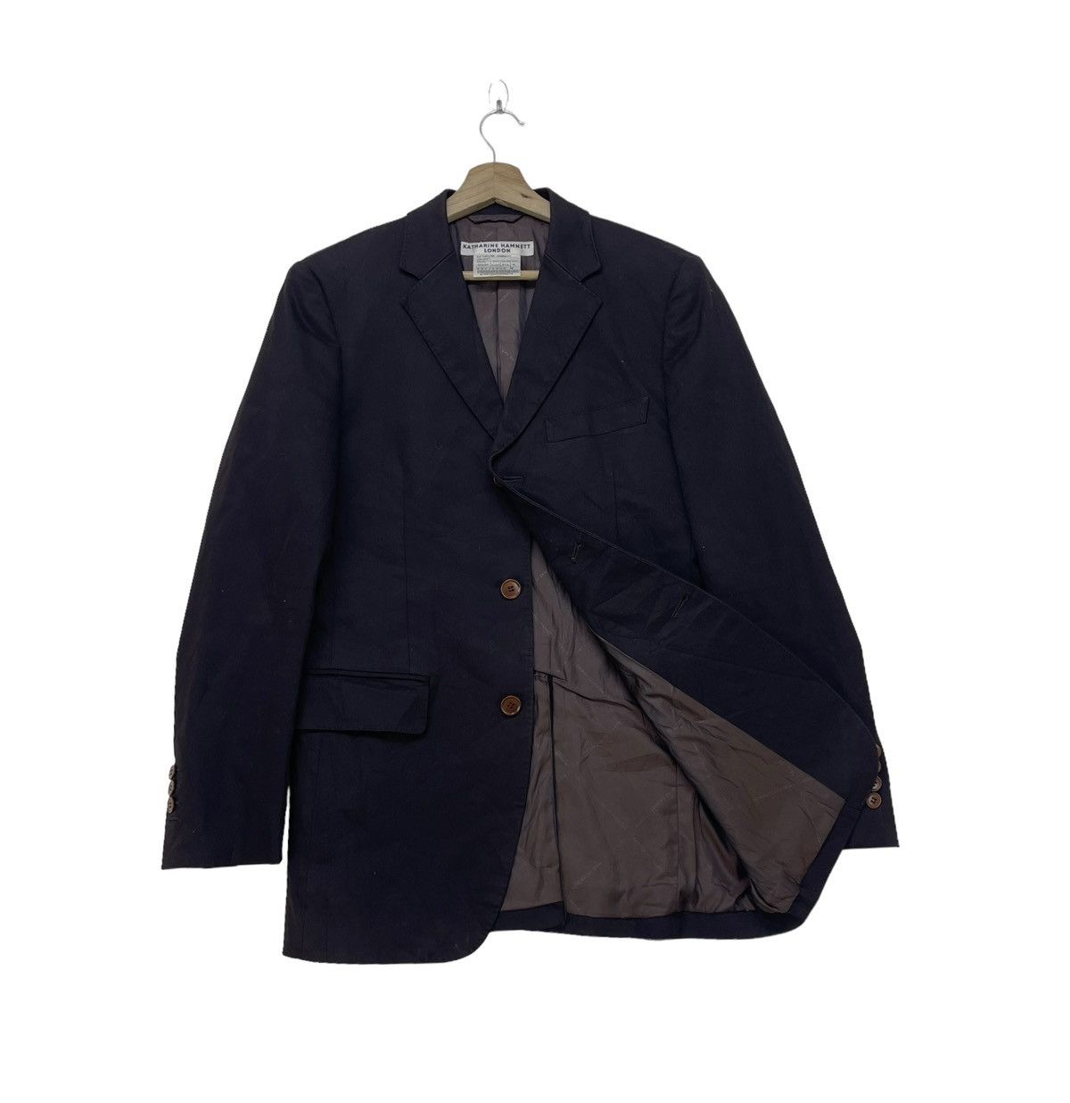 Katharine Hamnett London 💥Kahtharine Hamnett London Duster Coat Jacket Size US M / EU 48-50 / 2 - 1 Thumbnail