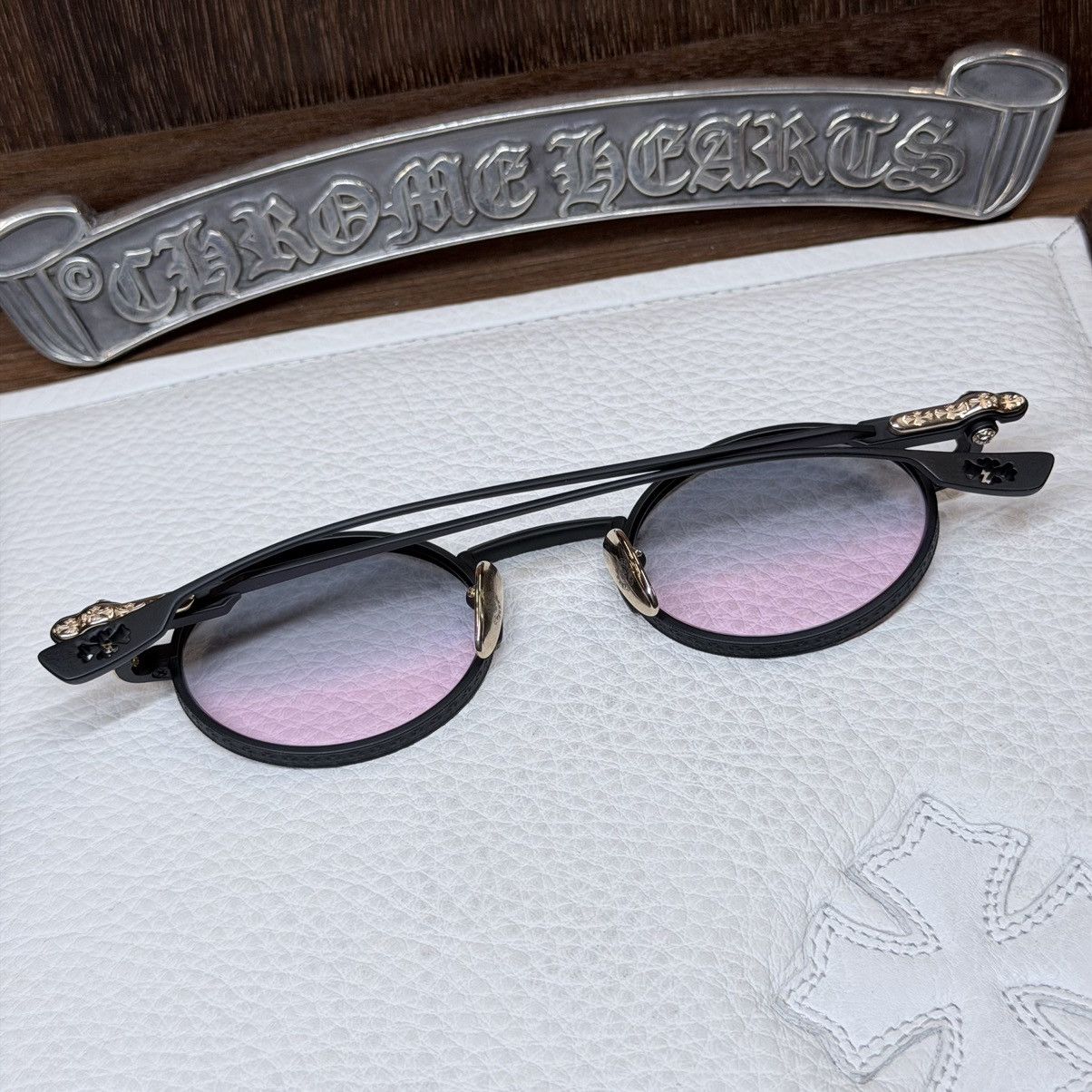 Chrome Hearts Chrome Hearts Honey Dipped 1/1 Sunglasses Size ONE SIZE - 2 Thumbnail