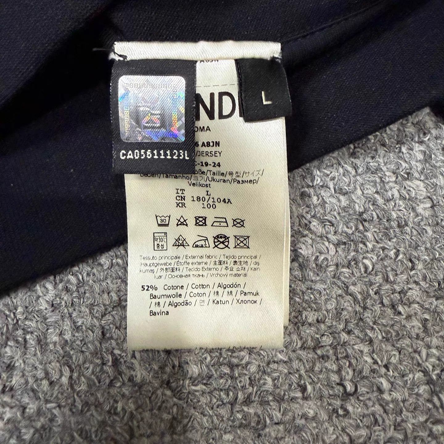 Fendi Fendi Black Yellow Hooded Jacket L 99 New Size US L / EU 52-54 / 3 - 4 Thumbnail