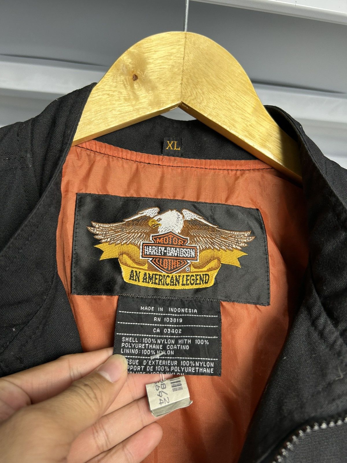 Harley Davidson HARLEY DAVIDSON CANVAS JACKET Size US XL / EU 56 / 4 - 9 Thumbnail
