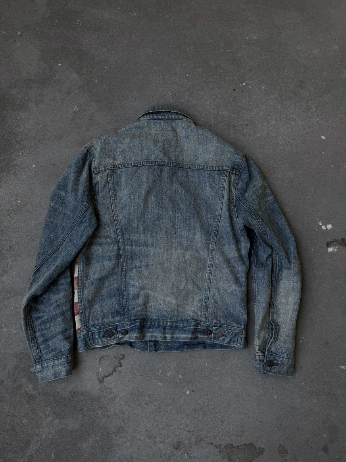 Denim & Supply Ralph Lauren 2000s Denim & Supply Ralph Lauren Flag Denim Jacket Size US M / EU 48-50 / 2 - 10 Thumbnail