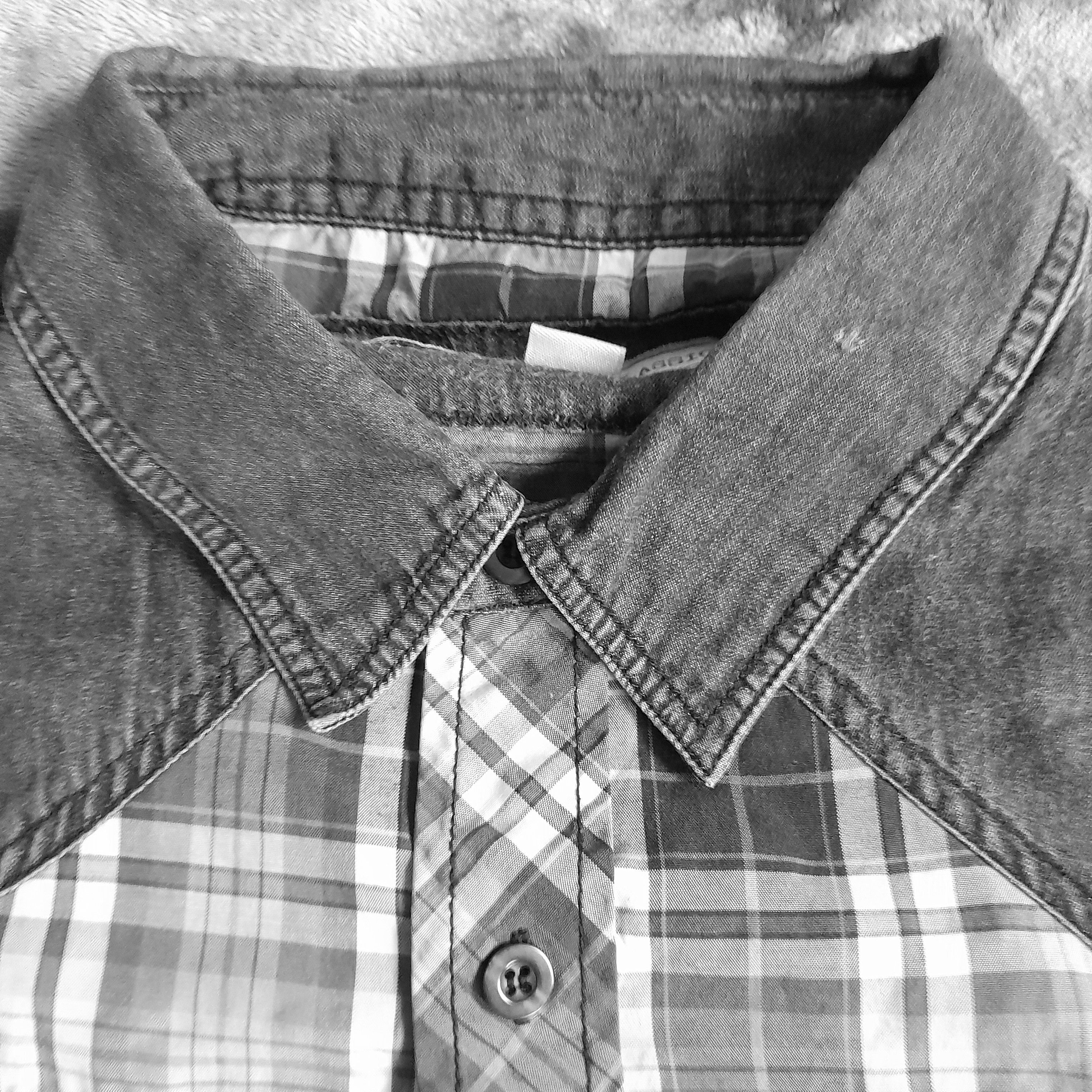 Springfield Raw Blue Springfield Classic Men's Plaid Shirt Size US XXL / EU 58 / 5 - 2 Thumbnail