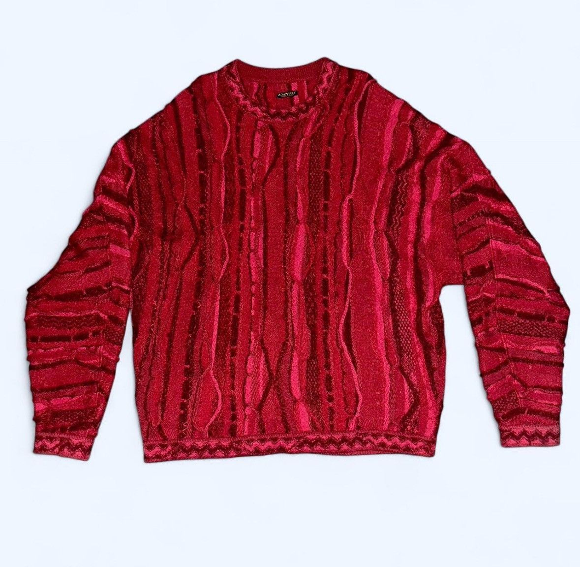 Kapital Kapital red knit sweater Size US M / EU 48-50 / 2 - 1 Thumbnail