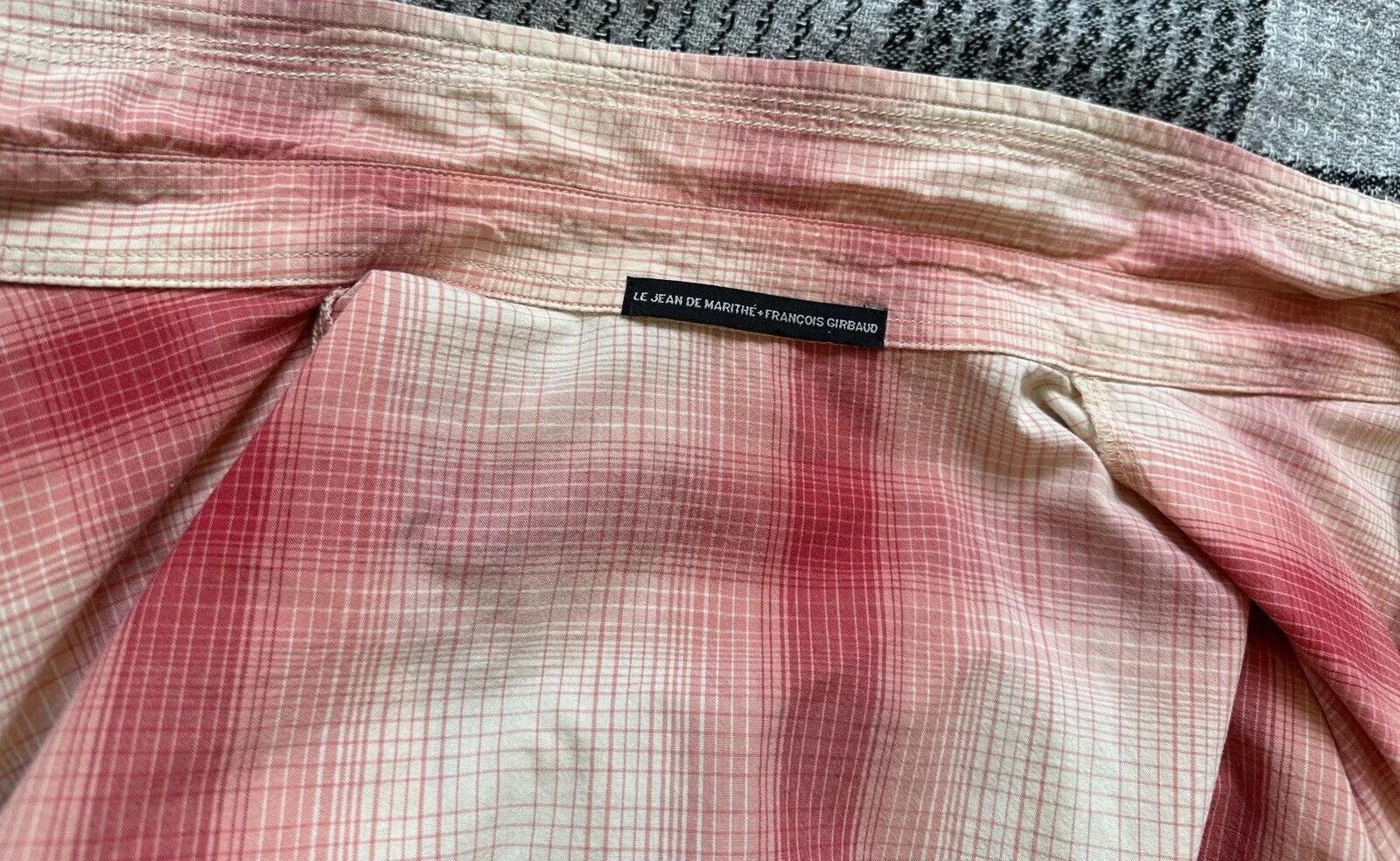 Marithe + Francois Girbaud Le Jeans Marithe Francois Girbaud Check Womens Shirt Button Size M / US 6-8 / IT 42-44 - 10 Thumbnail