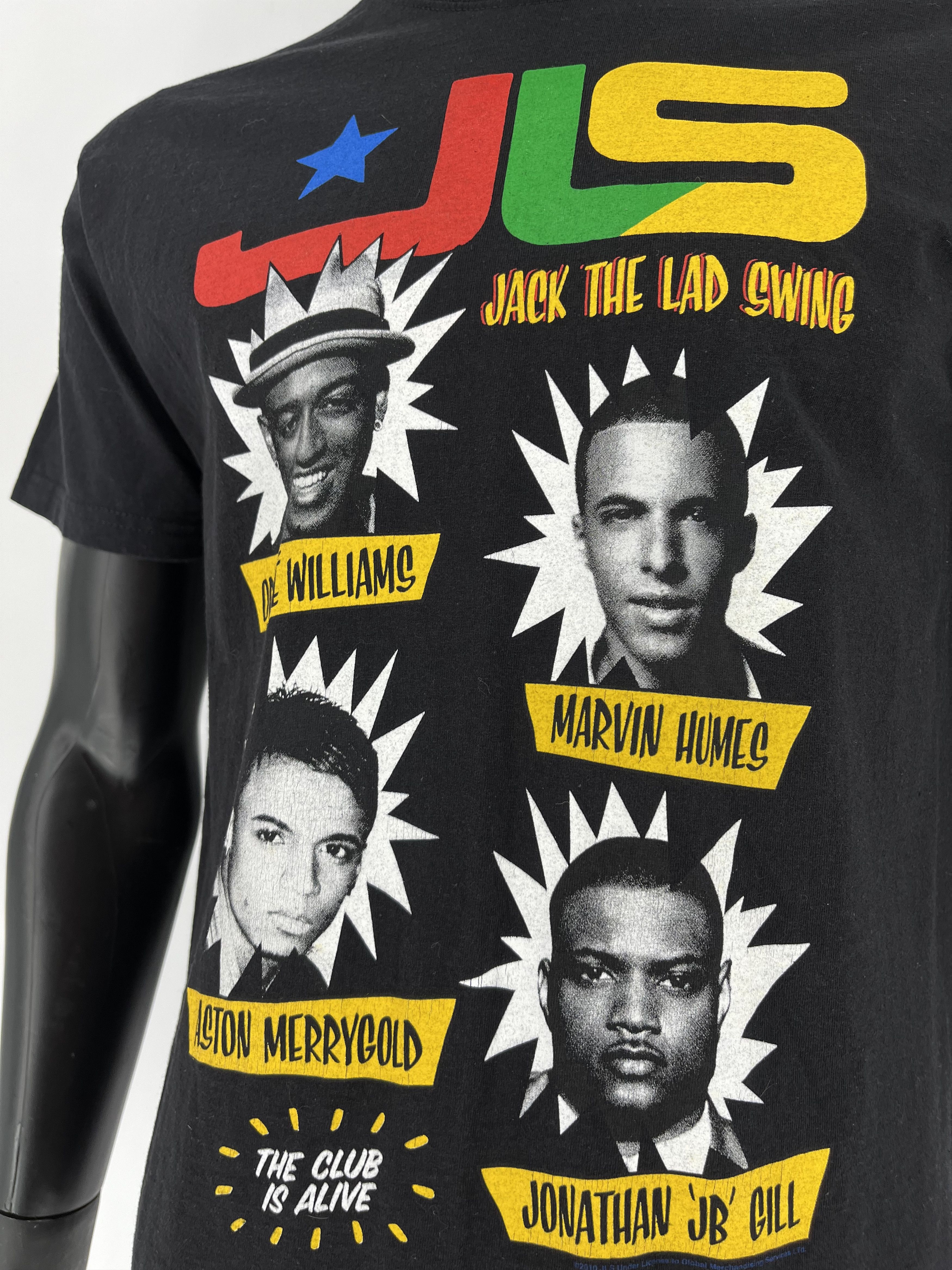 Band Tees × Fruit Of The Loom × Vintage Vintage Y2K Band Tee JLS Outta This World 2010 T-Shirt Size US M / EU 48-50 / 2 - 5 Thumbnail