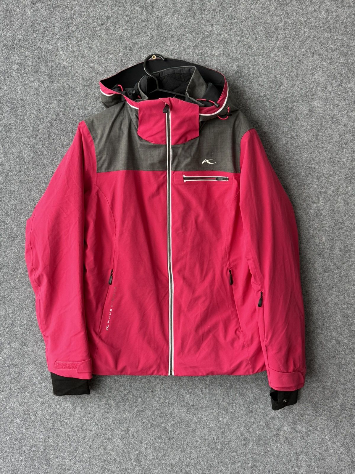 KJUS Kjus Vision Recco system Fast20 Pink Ski jacket sizeL Size L / US 10 / IT 46 - 1 Thumbnail