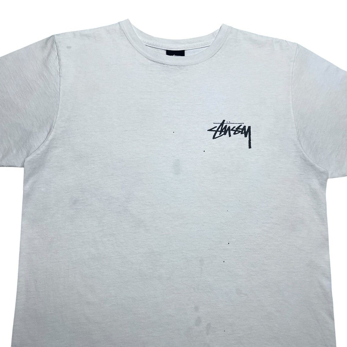 Stussy Vintage 2000s Stussy Suits Playing Cards White T-Shirt Size US M / EU 48-50 / 2 - 9 Thumbnail