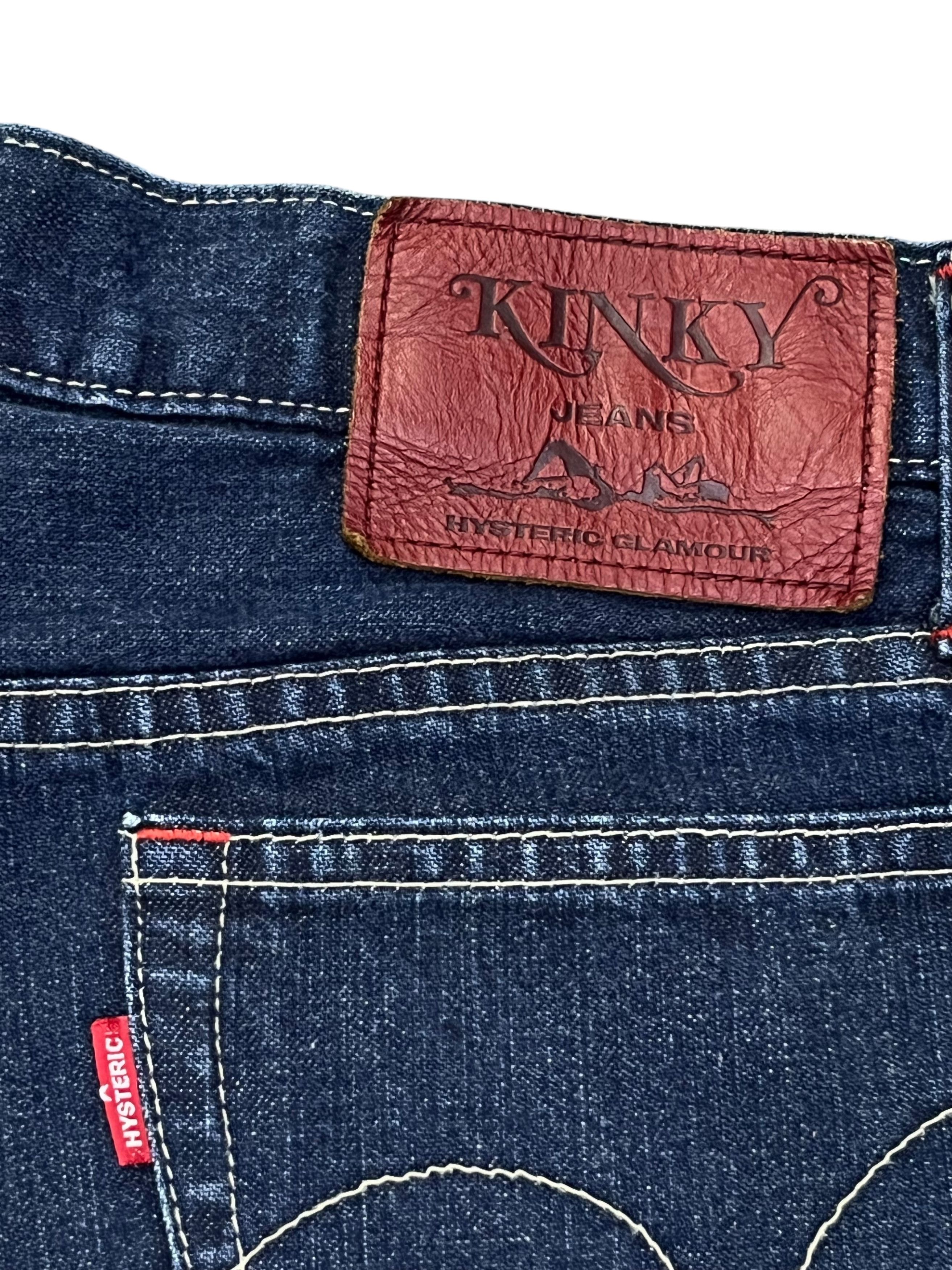 Hysteric Glamour 🔥 90’s SUPER HYSTERIC GLAMOUR KINKY HOT PANTS Denim Shorts Size 26" / US 2 / IT 38 - 5 Thumbnail