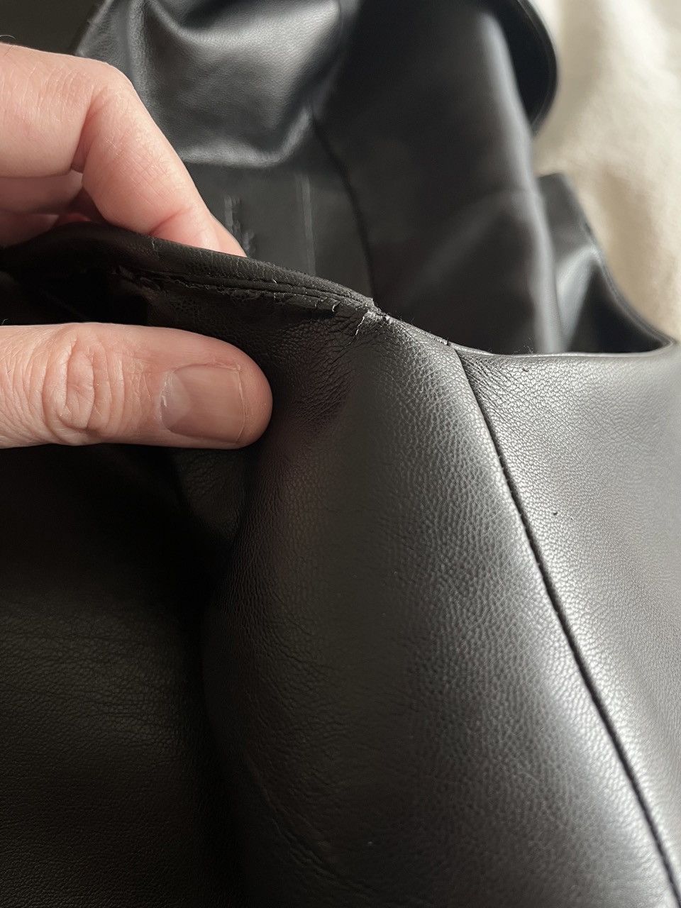 Other Untitled Collective New York - Rare Faux Leather Jacket (L) Size US L / EU 52-54 / 3 - 10 Thumbnail