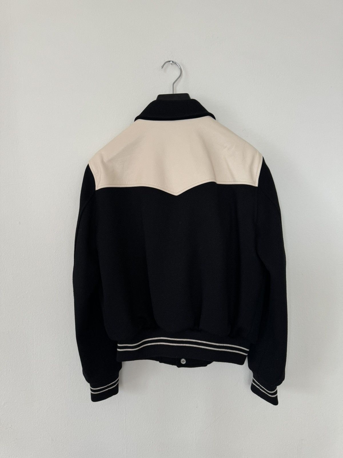 Celine × Hedi Slimane CELINE JACK TEDDY JACKET IN ARMORED WOOL BLACK 44 Size US S / EU 44-46 / 1 - 10 Thumbnail