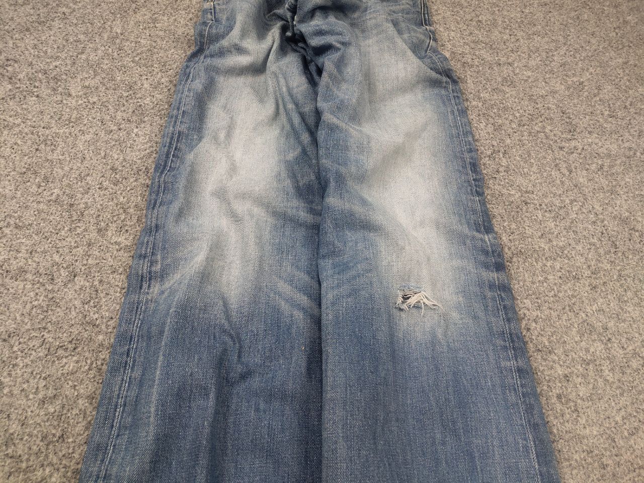 Diesel Vintage 90's Diesel Larkee Faded Distressed Denim jeans Size US 34 / EU 50 - 4 Thumbnail