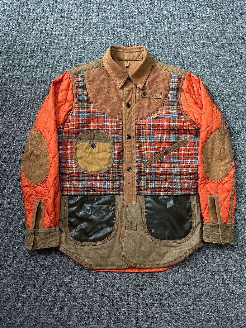 Junya Watanabe Man Two-Tone Quilted Jacket - dmc