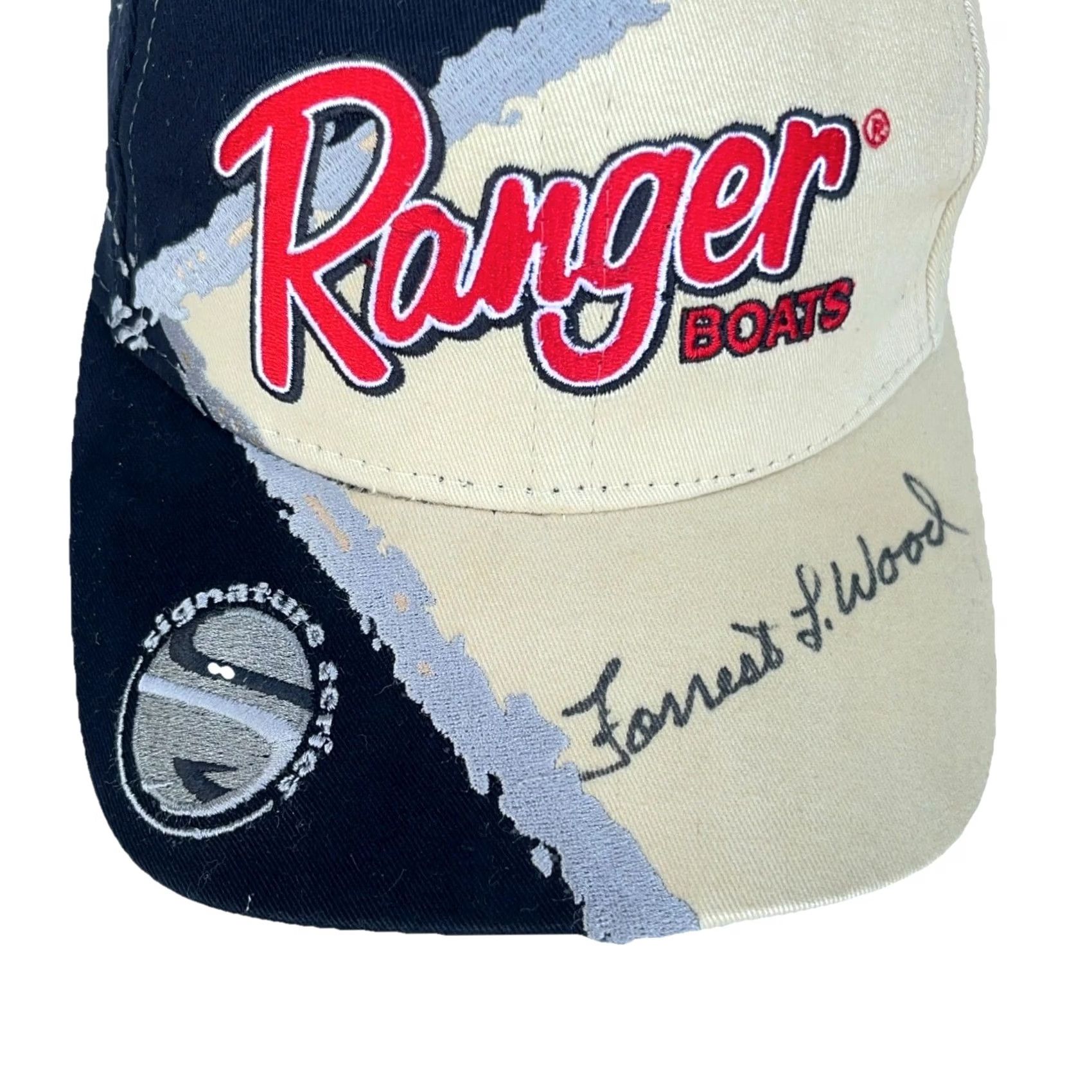 Vintage VINTAGE Kudzu Baseball Cap Hat Adjustable Black White Splash Cotton Twill Men Cap Casual 90s Logo Retro Mens Size ONE SIZE - 2 Thumbnail