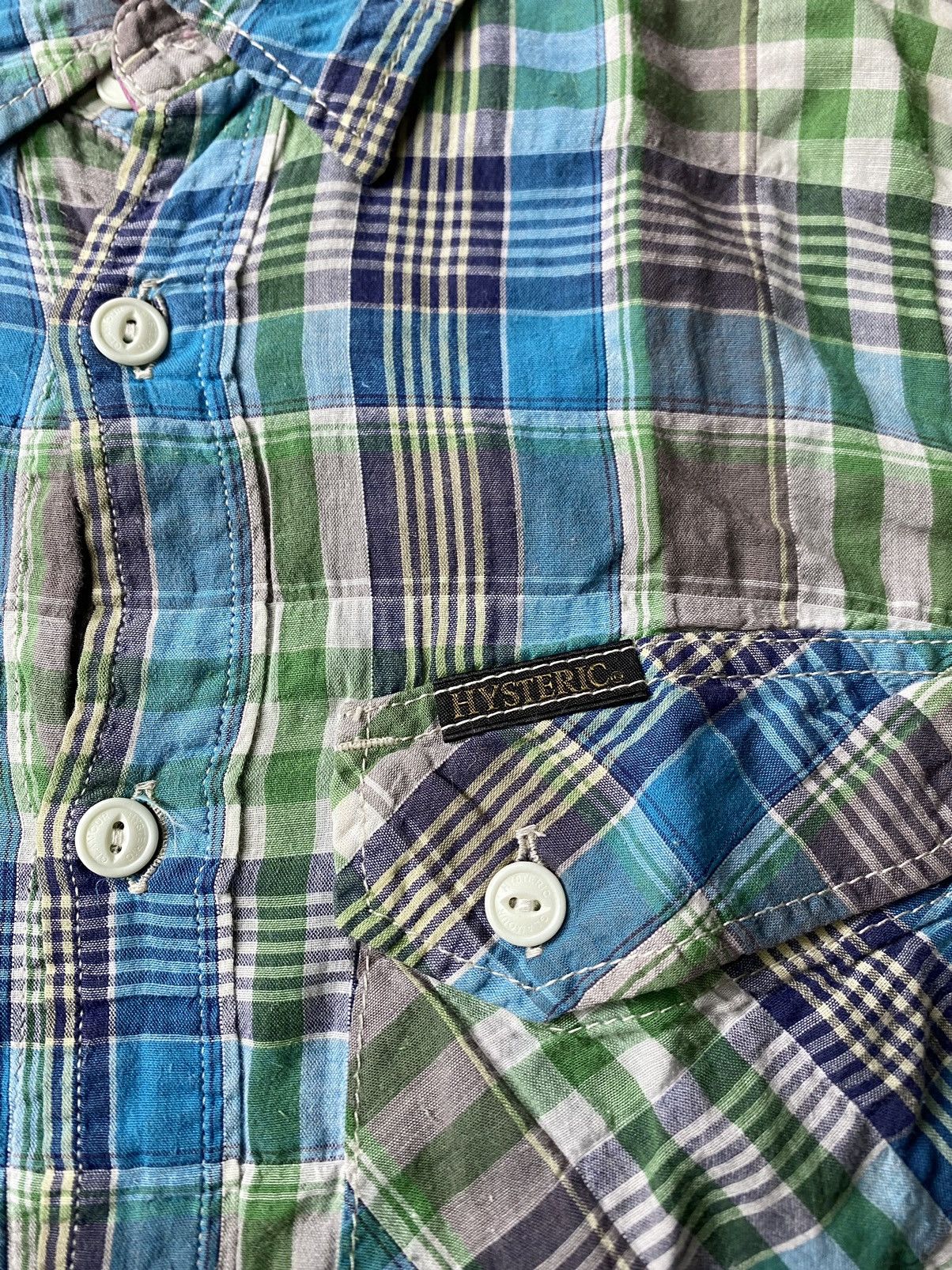 Hysteric Glamour × Japanese Brand Vintage Hysteric galmour Button up shirt Size US S / EU 44-46 / 1 - 4 Thumbnail