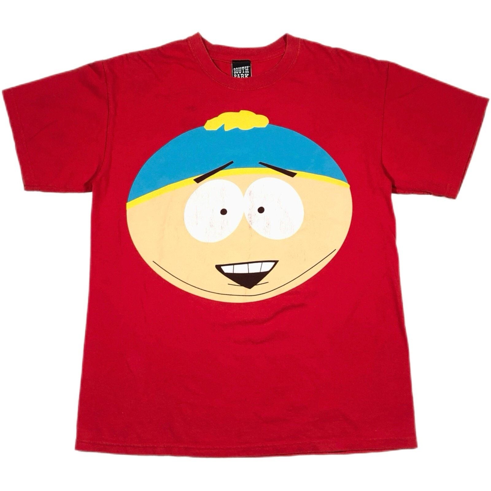 Cartoon Network × Vintage 2010 South Park Cartman Big Face Red Tee T Shirt Size Medium Size US M / EU 48-50 / 2 - 1 Thumbnail