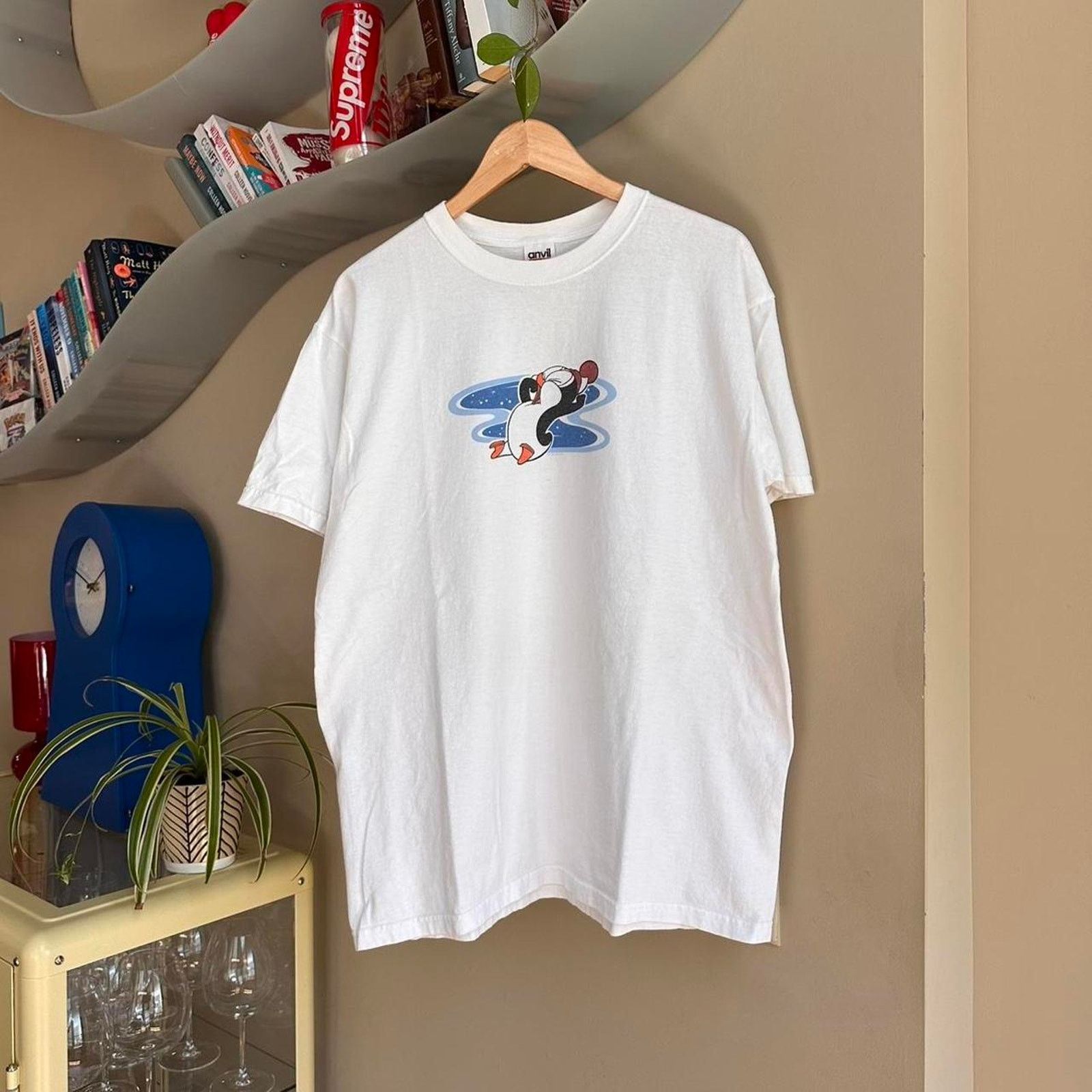 Cartoon Network × Vintage Vintage Chilly Willy Cartoon Shirt Size US L / EU 52-54 / 3 - 1 Thumbnail