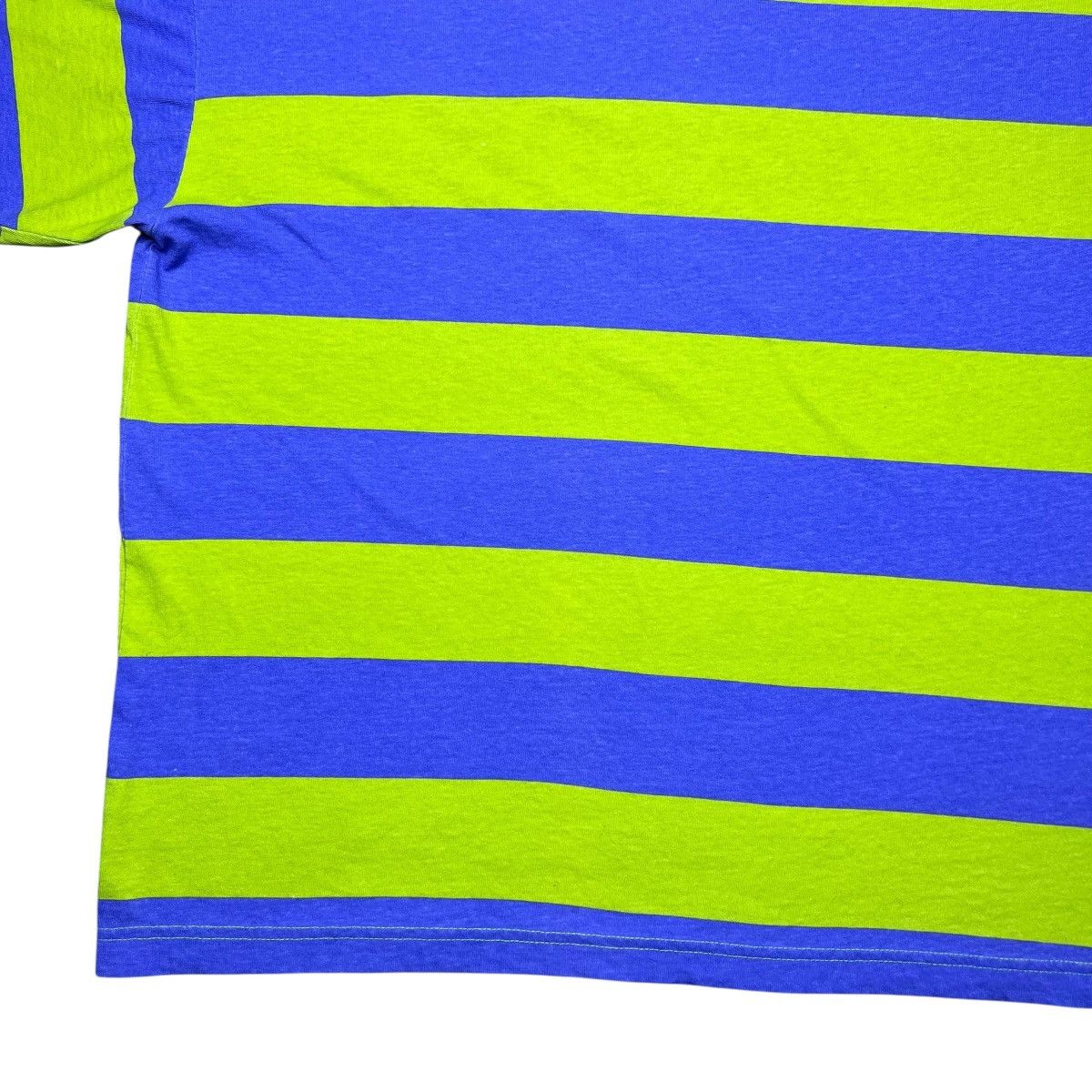 Disney Disney Typhoon Lagoon Green Striped Spell Out Graphic Tee Size US XL / EU 56 / 4 - 14 Thumbnail