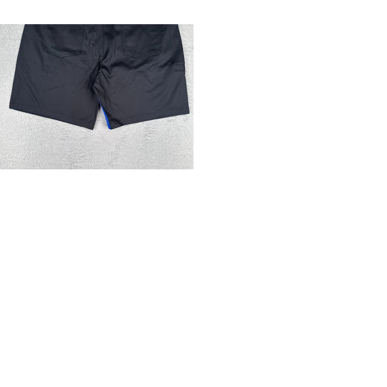 Vintage Pepsi PM-SHORT Workwear Shorts Adult 38 Men Black Cotton 10 Ins Blue Stripe Size US 38 / EU 54 - 10 Thumbnail