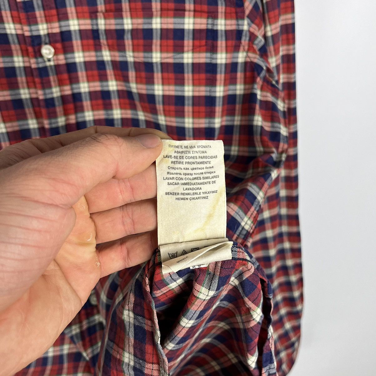 Denim & Supply Ralph Lauren Y2K Denim Supply Ralph Lauren Plaid Shirt Heavy Cotton Size US M / EU 48-50 / 2 - 5 Thumbnail
