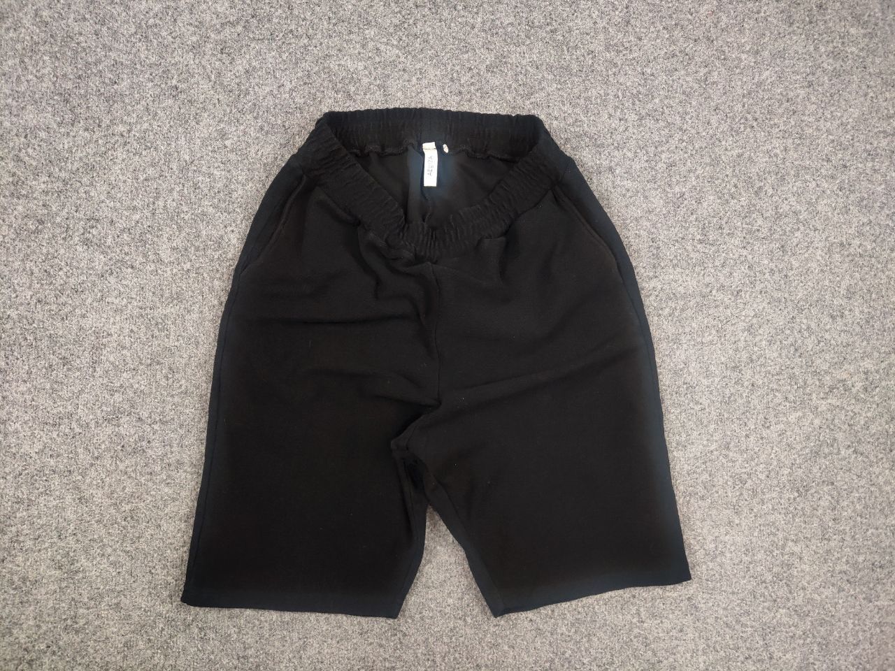 Other AELIZA studio Design unique Black Baggy inside out shorts Size US 32 / EU 48 - 7 Thumbnail