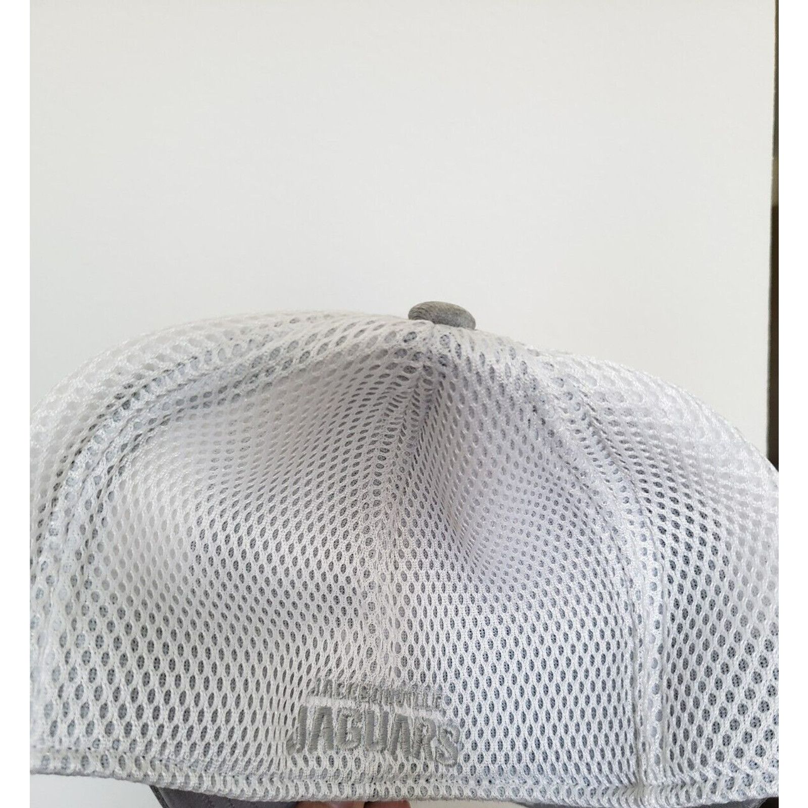 New Era Jacksonville Jaguars Hat Stretch Fit 3930 White S/M New Era Size ONE SIZE - 3 Thumbnail