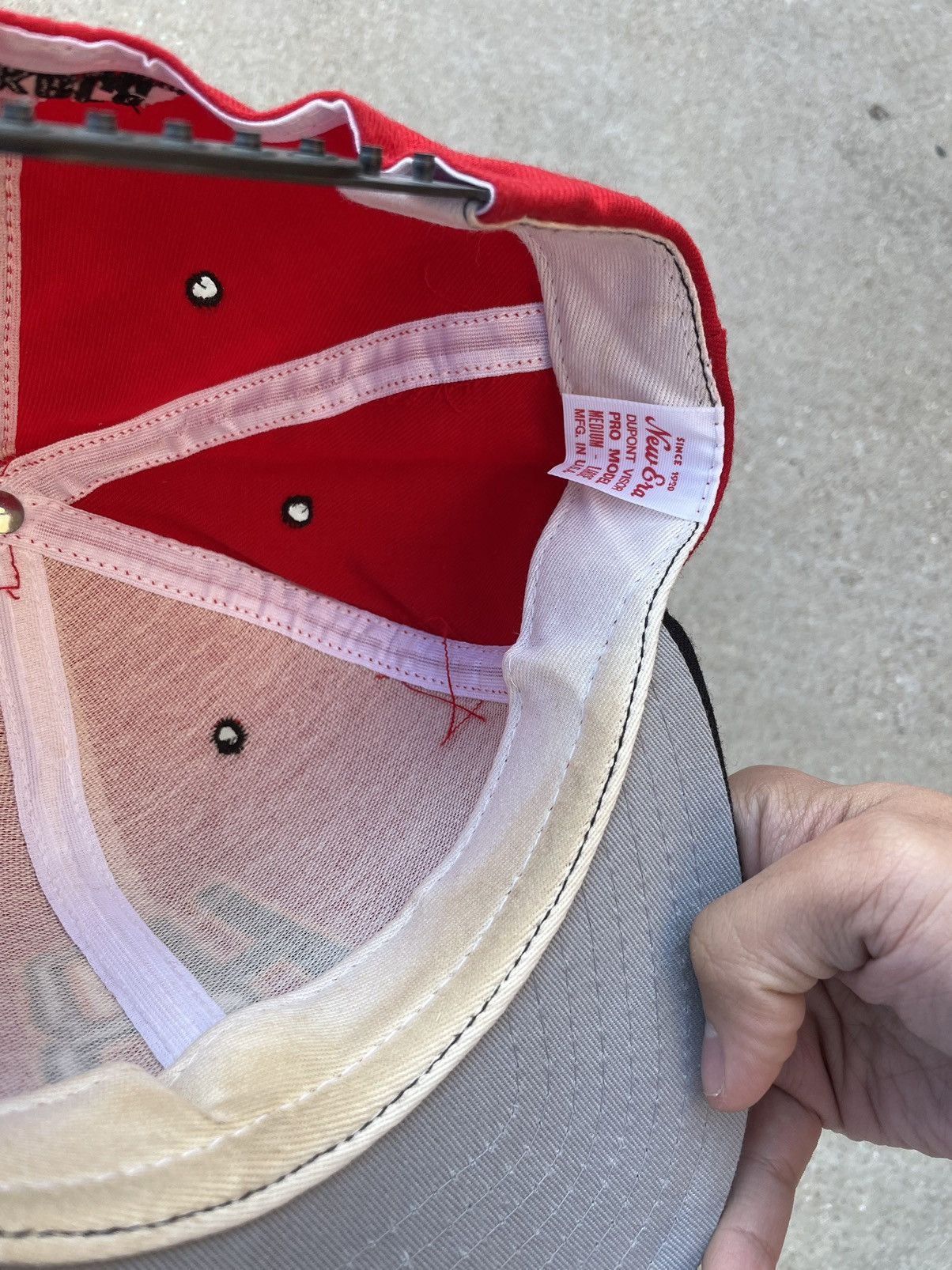 NBA × New Era × Vintage Vintage NBA Houston Rockets New Era Snapback Hat Size ONE SIZE - 6 Thumbnail
