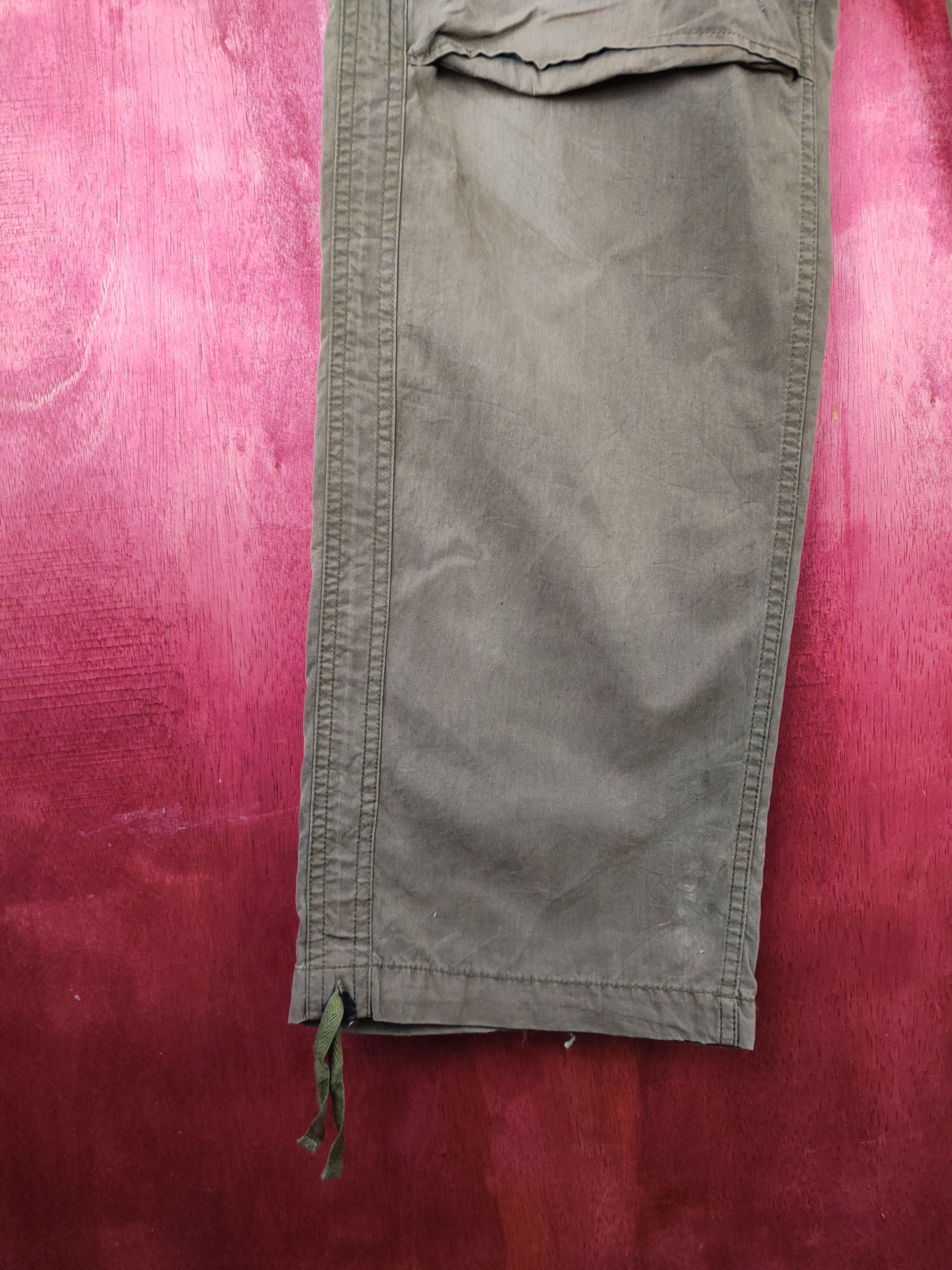 Japanese Brand East Boy Dark Olive RUSTY Bush Pants N#S35 Size US 32 / EU 48 - 4 Thumbnail