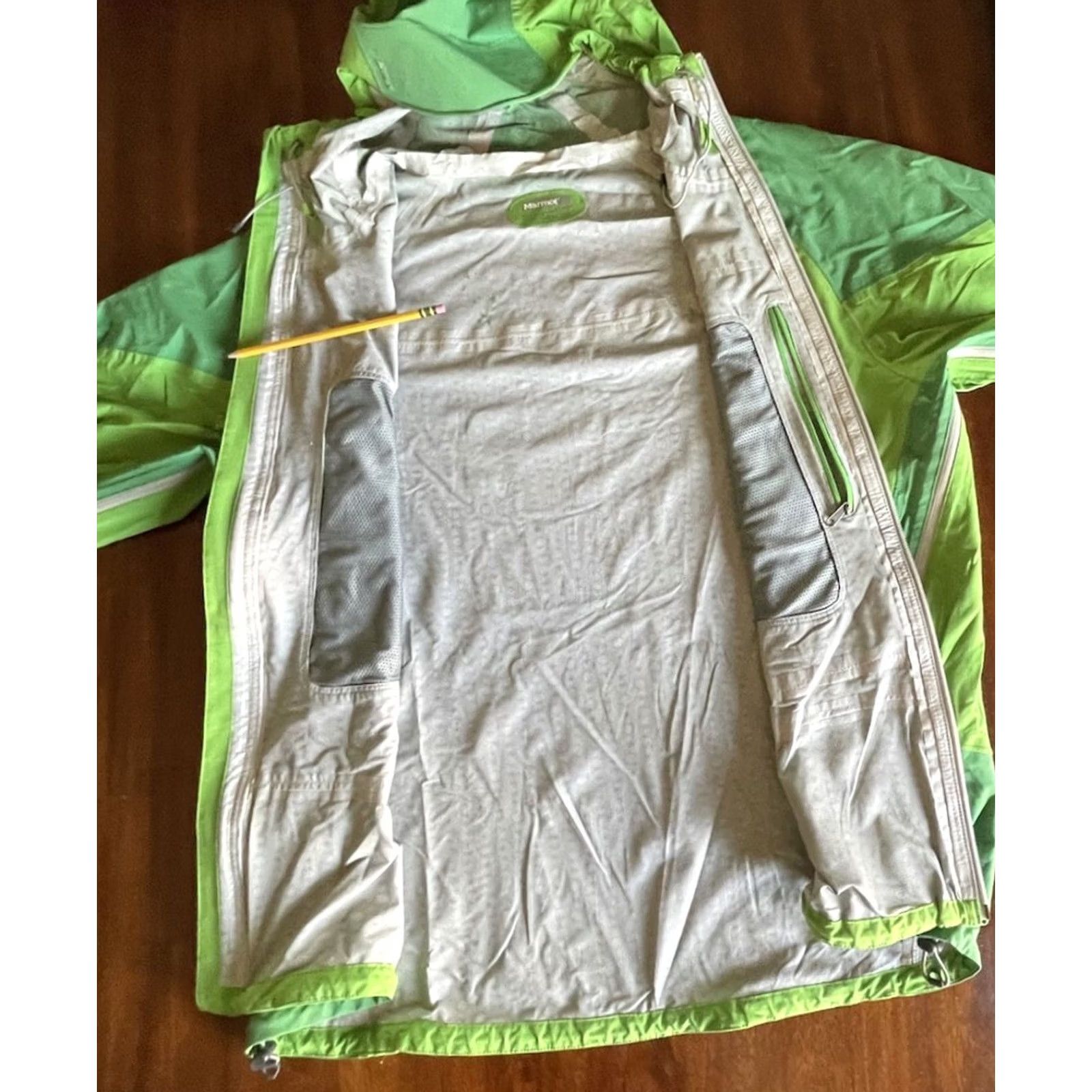 Marmot Marmot Windbreaker Jacket Men’s XL Green Color Block Lightweight Hooded Water Resistant Zip Pockets, Casual, Travel, Workwear XPJ1991 Size US XL / EU 56 / 4 - 5 Thumbnail