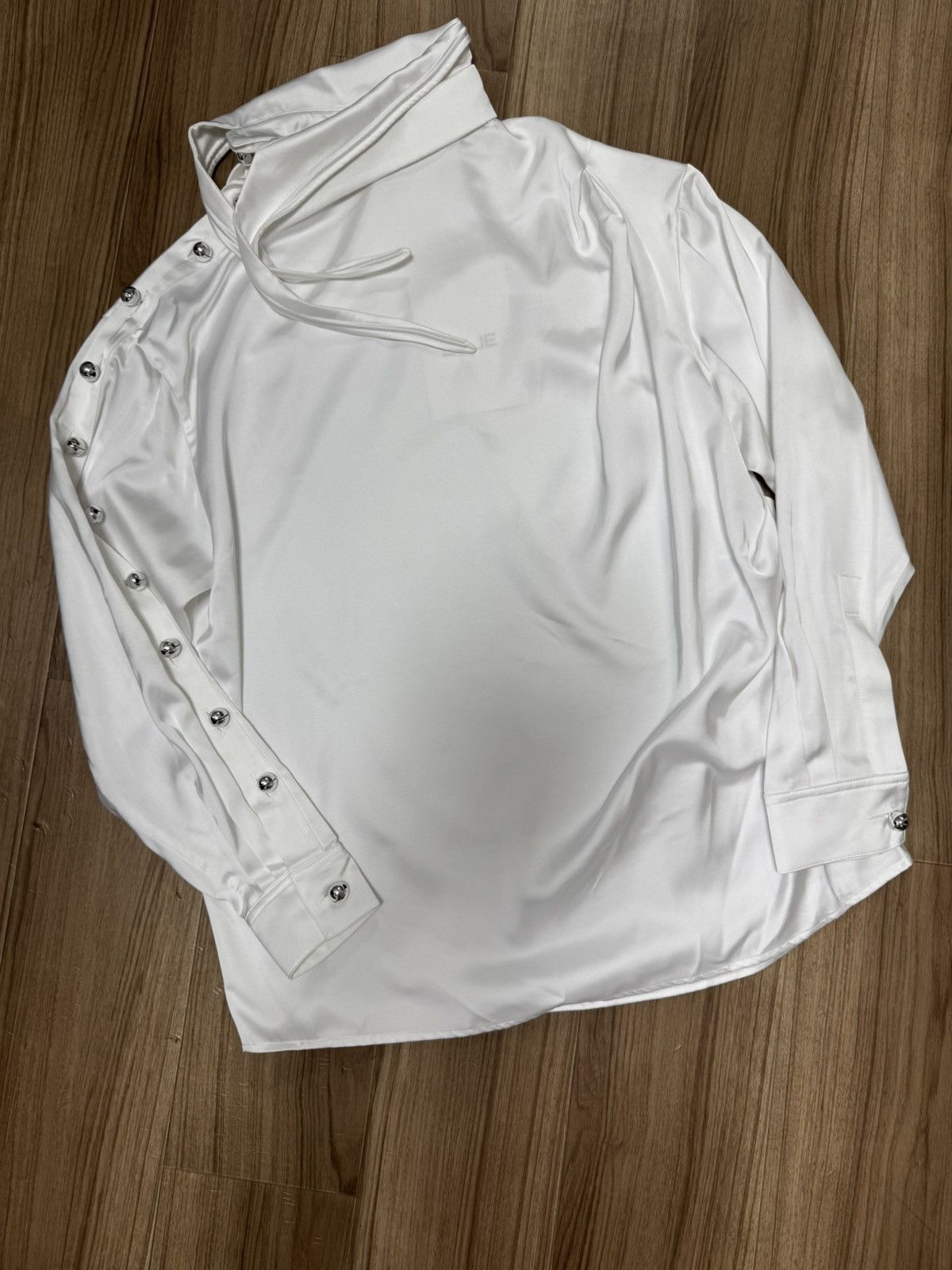 Other LEJE AW22 Asymmetric Wrap Shirt Size S / US 4 / IT 40 - 1 Thumbnail
