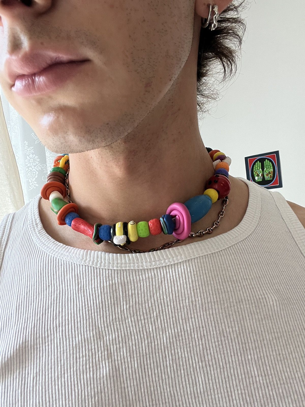 Other Multi color custom puffy chain retro Size ONE SIZE - 2 Thumbnail