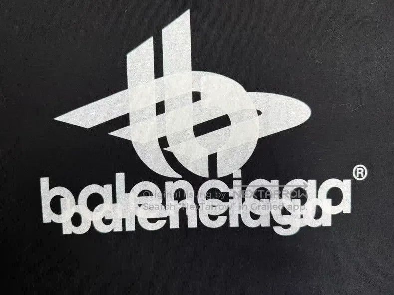 Balenciaga Balenciaga Letter Printed Round Neck Short Sleeve T-Shirt Size US S / EU 44-46 / 1 - 3 Thumbnail