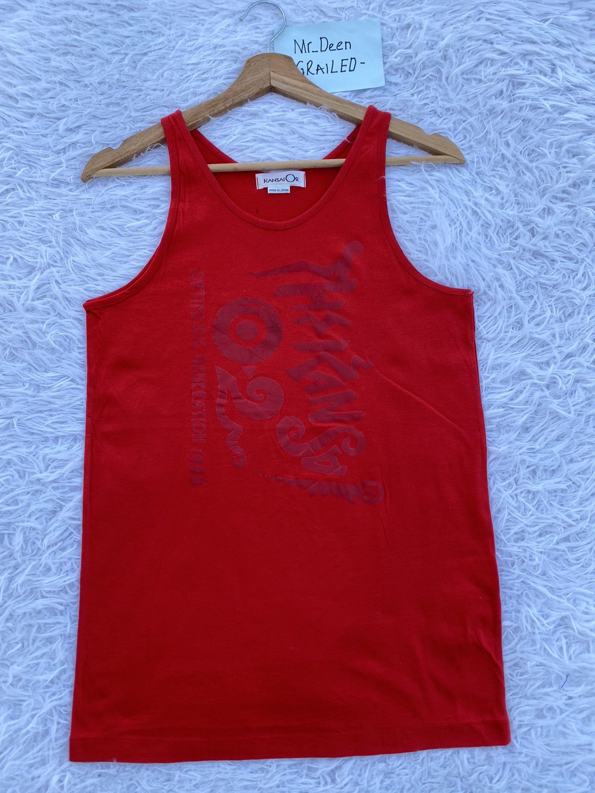 Kansai Yamamoto Rare Vintage Kansai Yamamoto Sleeveless Top Size US S / EU 44-46 / 1 - 4 Thumbnail