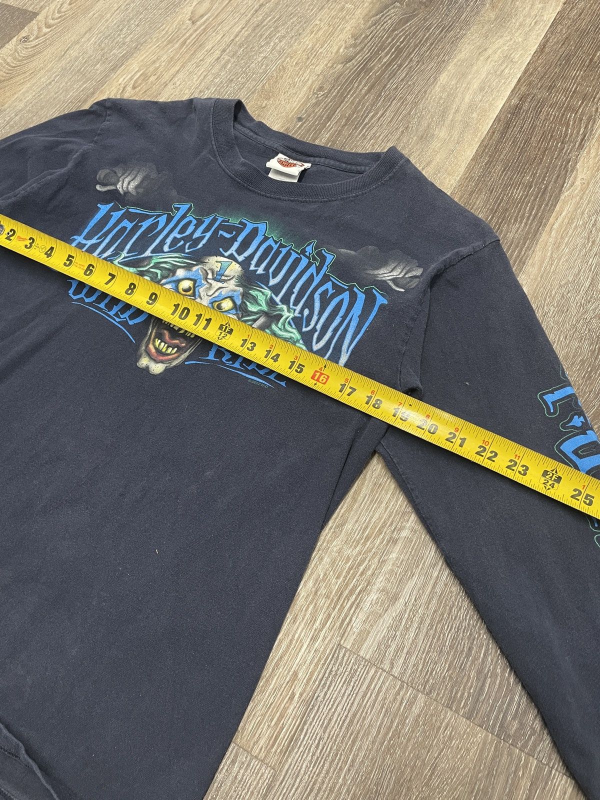 Harley Davidson Rare Vintage 00s Harley Davidson Clown Long Sleeve Size US M / EU 48-50 / 2 - 8 Thumbnail