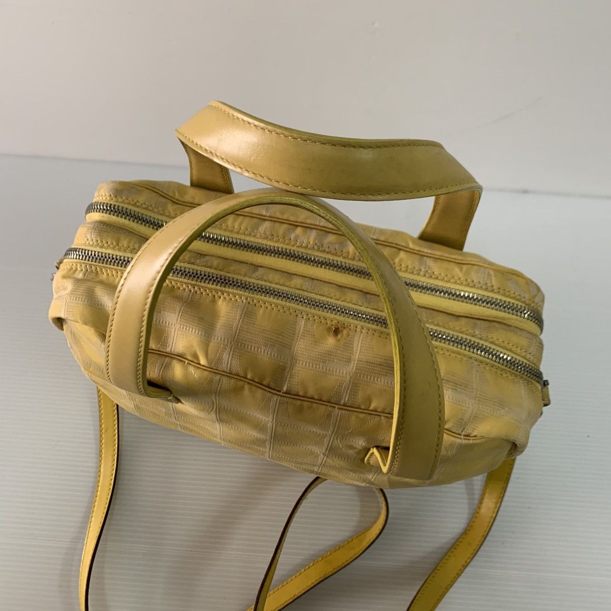 Chanel Chanel Traveline Yellow Two Way Bag Size ONE SIZE - 4 Thumbnail