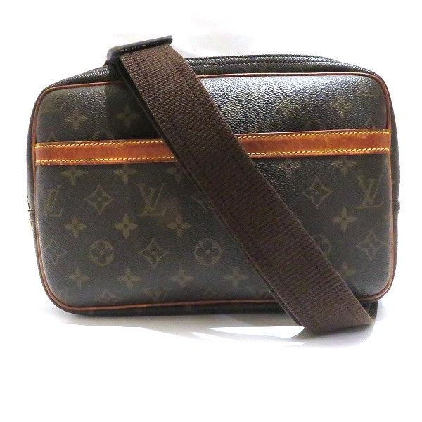 Louis Vuitton Louis Vuitton Louis Vuitton Monogram Reporter PM Shoulder Bag Canvas Crossbody Bag M45254 in Good Condition Size ONE SIZE - 1 Thumbnail