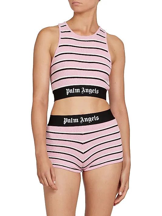 Palm Angels o1y1225 Crop Top in Multicolor Size XS / US 0-2 / IT 36-38 - 2 Thumbnail