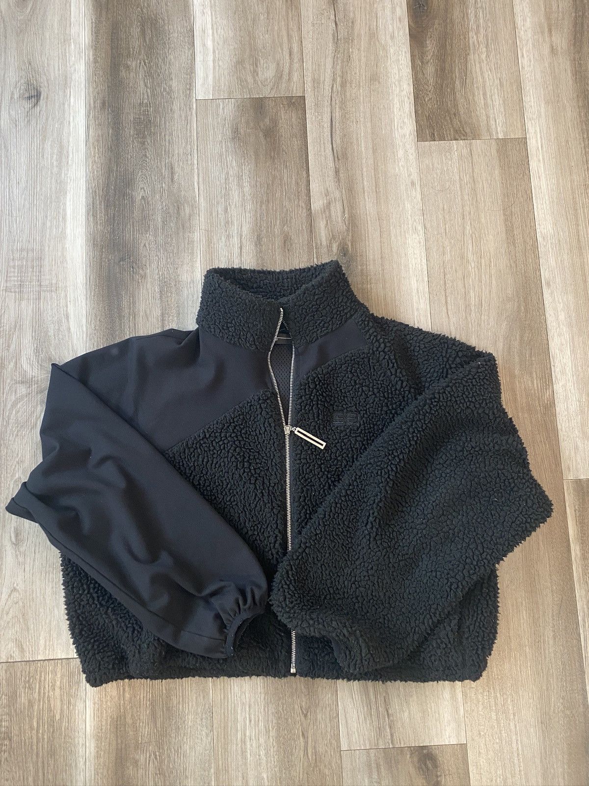 SPENCER BADU Spencer Badu Asymmetrical Fleece Jacket Size US XS / EU 42 / 0 - 1 Thumbnail