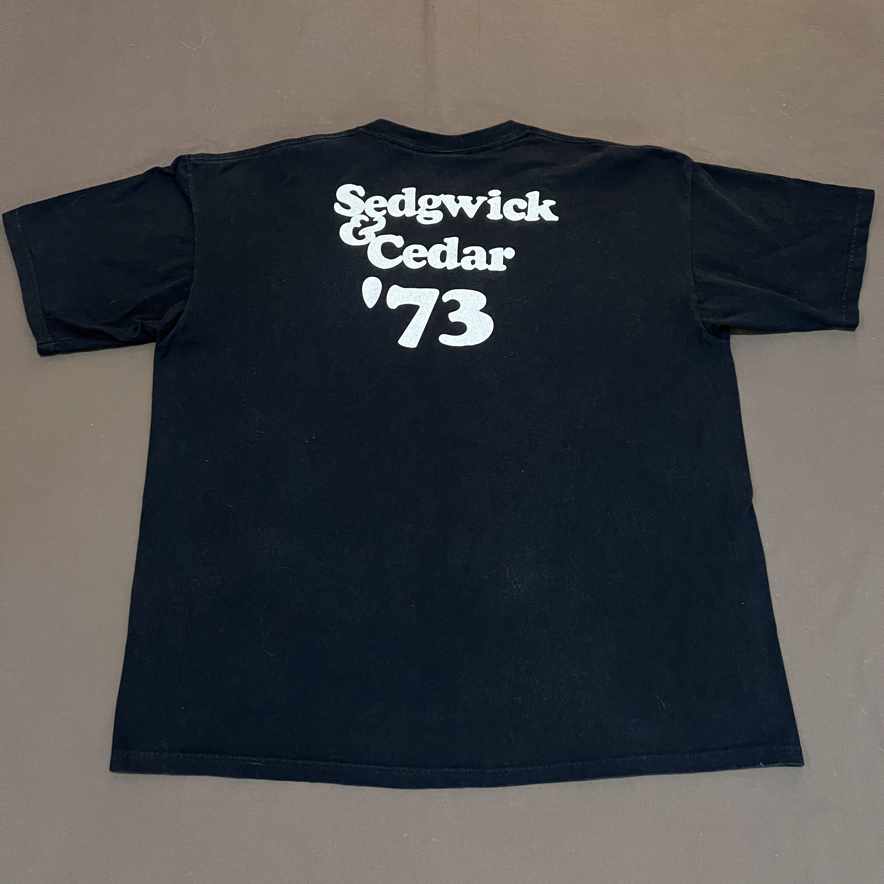 Rap Tees × Vintage Vintage Y2K Sedgwick & Cedar 73 Oldschool hiphop Rap Tee 3XL Size US XXL / EU 58 / 5 - 5 Thumbnail