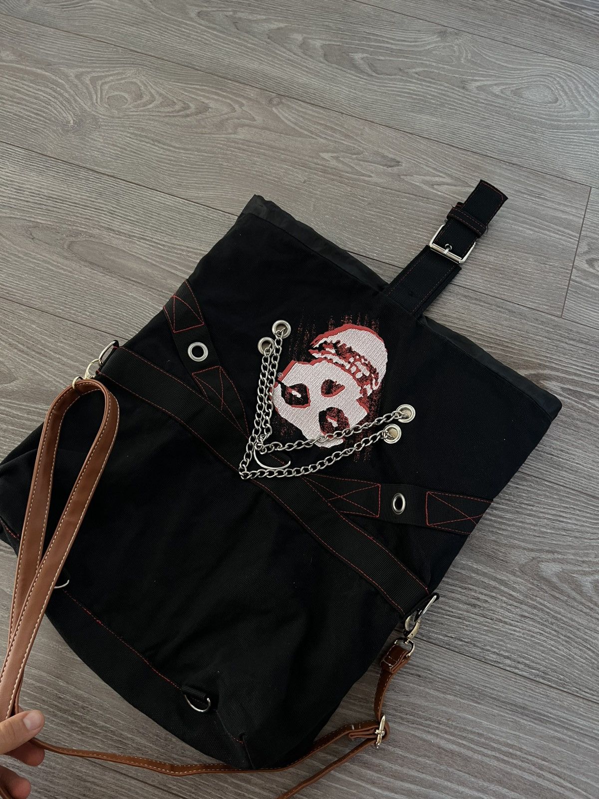 Band Tees × Misfits × Other ‼️Archival Misfits by Cyclopian Bioworld 00s Transformer Bag‼️ Size ONE SIZE - 13 Thumbnail